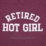 MYHALF Retired Hot Girl T Shirt Women Bride Shirt Funny Girl Shirts Vacation Bachelorette Party Tees Tops