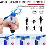 Jump Rope with Digital Counter Memory Foam Handles Ideal for Aerobic Exercise Adjustable with Ball Bearings Skipping Rope